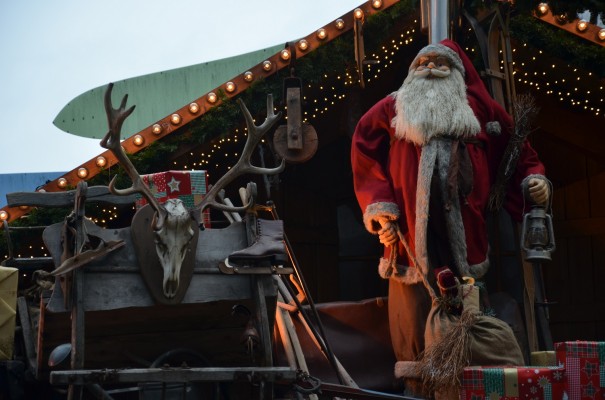 Glühweinstand auf einem von fünf Weihnachtsmärkten in Münster © entdecker-greise.de