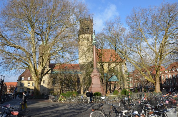 Räder prägen überall das Stadtbild von Münster © entdecker-greise.de