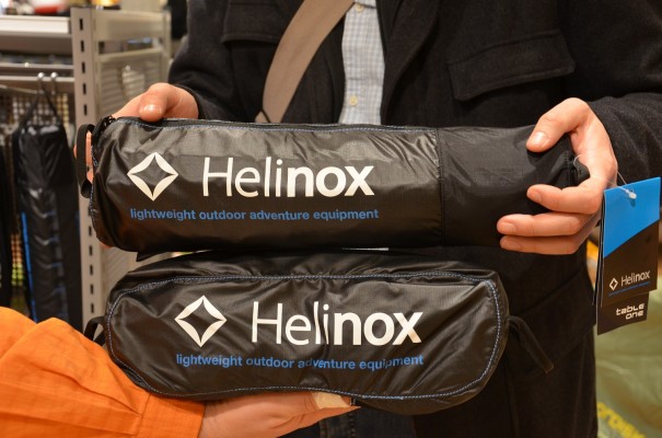 Leicht und extrem kleines Pack Maß - Helinox ©entdecker-greise