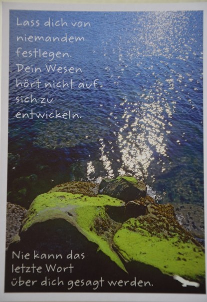Lass Dich nicht festlegen! Janos Angeli Karte entdecker-greise.de