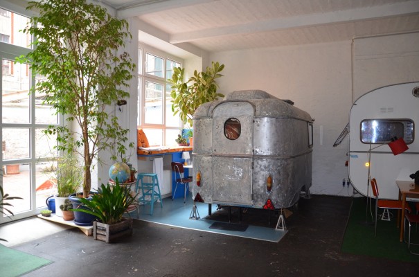 Airstream im Hüttenpalast ©entdecker-greise.de