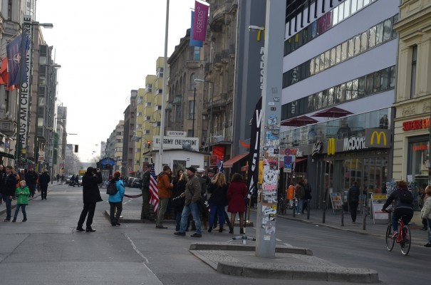 Checkpoint Charlie, ehemaliger Grenzübergang für Diplomaten ©entdecker-greise.de