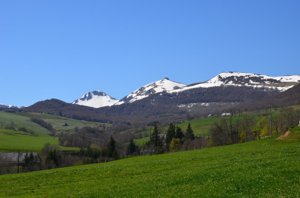 Das Zentralmassiv - schneebedeckt, Mitte April ©entdecker-greise.de