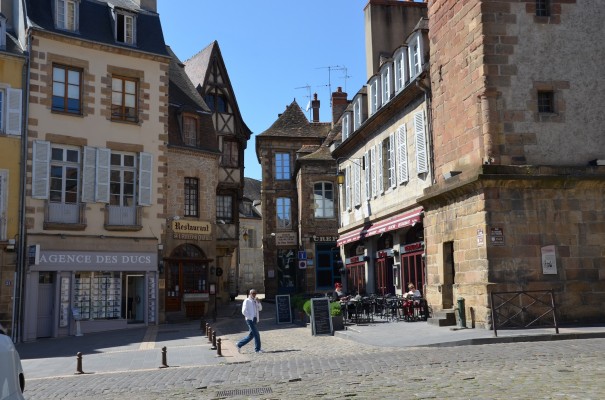Blick in die historische Altstadt Moulins ©entdecker-greise.de