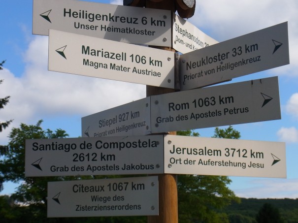 Pilgerwege ... führen letztlich alle zum gleichen Ziel ... zu uns selbst ©entdecker-greise.de