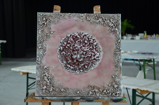  Das Glück meiner aktuellen Lebenssituation spiegelt sich in meinem Kunstwerk - Getragen - wieder. Was für ein tolles Gefühl!