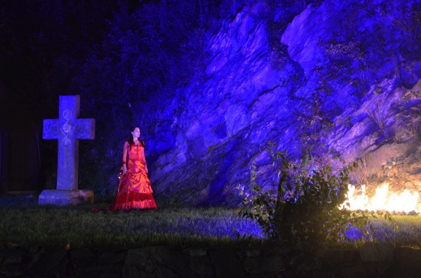 Das Dracula-Theater auf Burg Lockenhaus - ein unvergessliches Spektakel! ©entdecker-greise.de