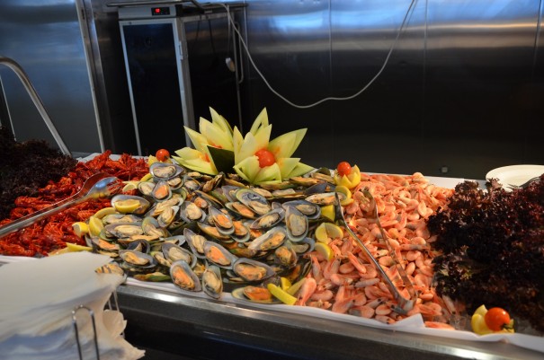 Seafood auf der DFDS Seaways - gigantisch, oder ... ©entdecker-greise.de