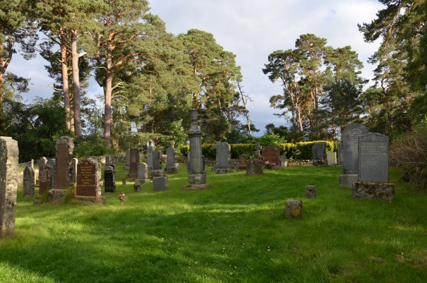 Uriger alter Friedhof bei Alvie ©entdecker-greise.de