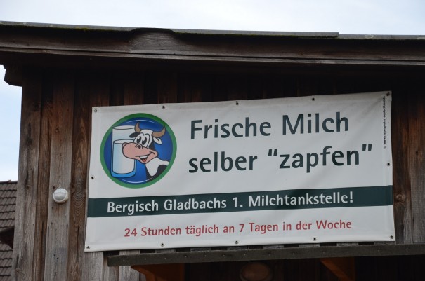 Milch zapfen - auch mal eine nette Idee, bsonders für die Wanderer ©entdecker-greis.de