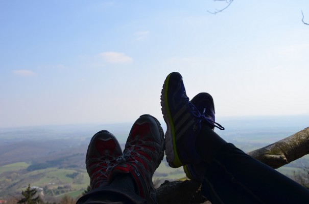 In der Ruhe liegt die Kraft ... Sarah und Monika dem Himmel gang ganz nah! ©entdecker-greise.de