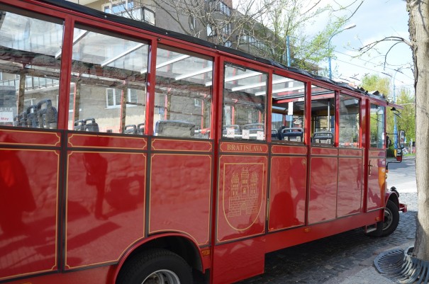 Rundfahrt mit dem Aussichtsfahrzeug Prešporáčik. ©entdecker-greise.de