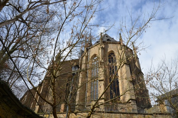 Rückansicht der Schlosskirch Meisenheim ©entdecker-greise.de
