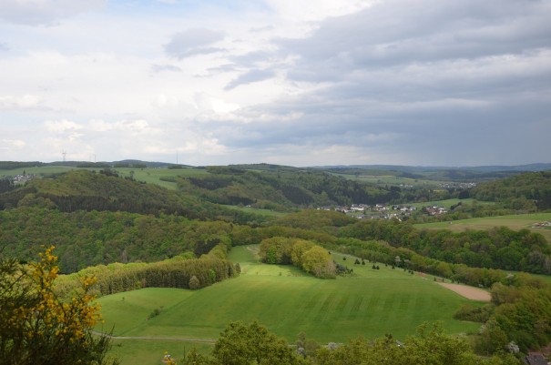 Der willkommene Lohn nach all der Anstregnung wird prompt gegeben auf dem Westerwald Steig #TTwandern ©entdecker-greise.de