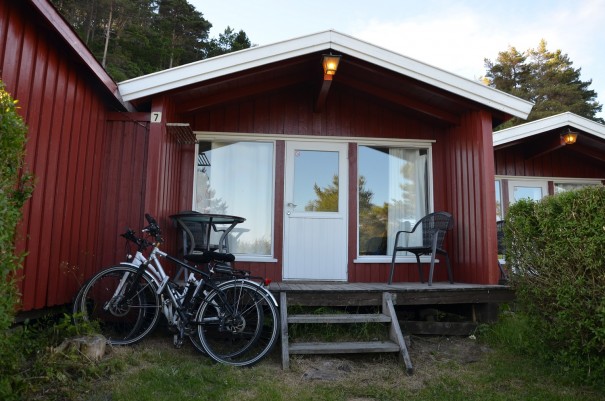 Unsere süße kleine Blockhütte, mit Blick auf die Schären ... ©entdecker-greise.de