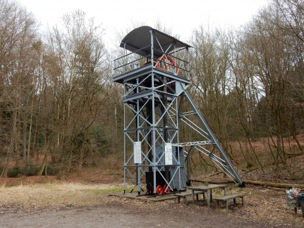Der Franziskaturm - eine Station auf dem Bergbauweg ©entdecker-greise.de