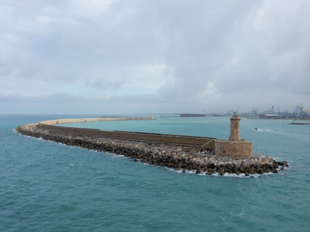 Wir verlassen den Hafen von Livorno ... ©entdecker-greise.de
