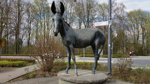 Der Esel als Wahrzeichen von Kürten-Bechen ©entdecker-greise.de