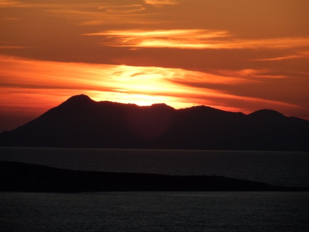 Was für ein Sinnenuntergang! #corfelios ©entdecker-greise.de