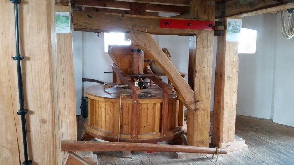 Besichtigunge der alten Getreidemühle in Rysum. ©www.entdecker-greise.de